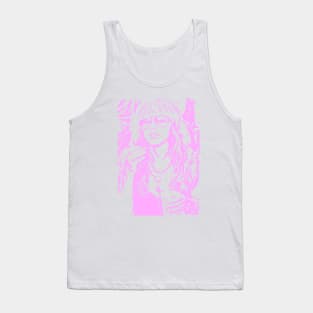 Stevie Nicks // Retro Style Pink Soft Tank Top